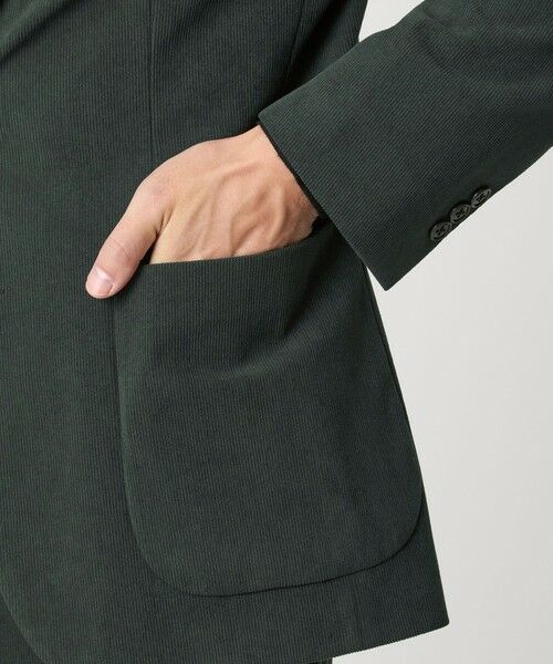 green label relaxing / グリーンレーベル リラクシング テーラードジャケット | A+ コーデュロイ 2B スタンダード 2P ジャケット -ウォッシャブル、ストレッチ- | 詳細25