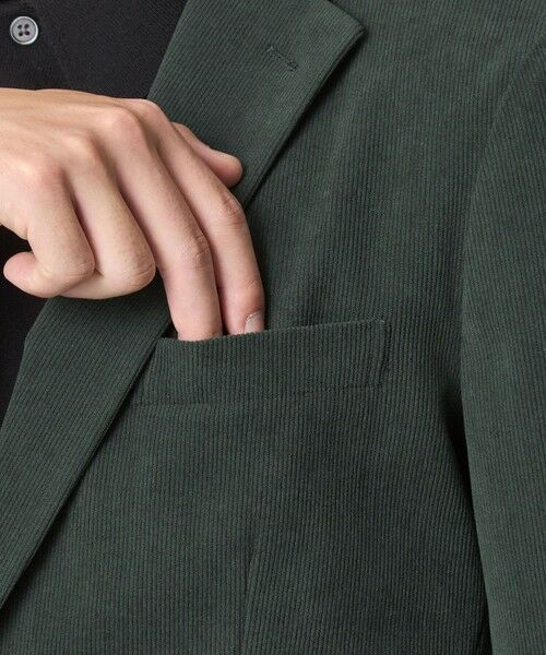 green label relaxing / グリーンレーベル リラクシング テーラードジャケット | A+ コーデュロイ 2B スタンダード 2P ジャケット -ウォッシャブル、ストレッチ- | 詳細26