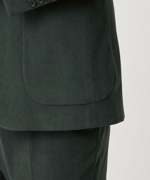 green label relaxing / グリーンレーベル リラクシング テーラードジャケット | A+ コーデュロイ 2B スタンダード 2P ジャケット -ウォッシャブル、ストレッチ- | 詳細24