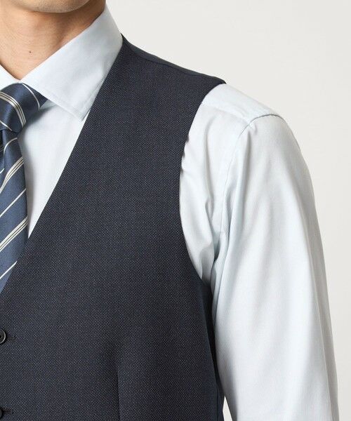 green label relaxing / グリーンレーベル リラクシング セットアップ | A+ TWPU バーズアイ 5B スリム ベスト -ウォッシャブル- | 詳細22