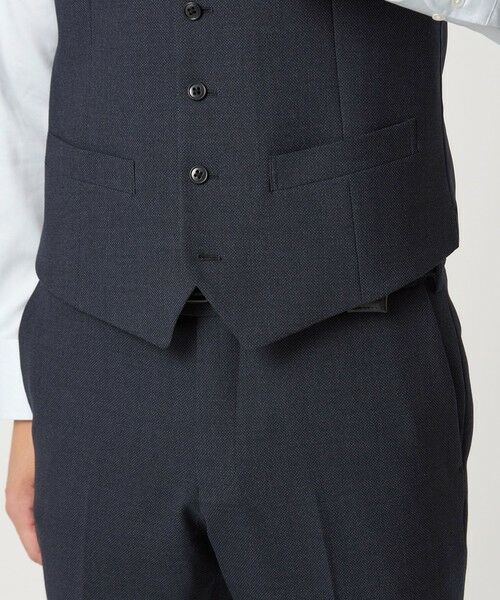 green label relaxing / グリーンレーベル リラクシング セットアップ | A+ TWPU バーズアイ 5B スリム ベスト -ウォッシャブル- | 詳細23