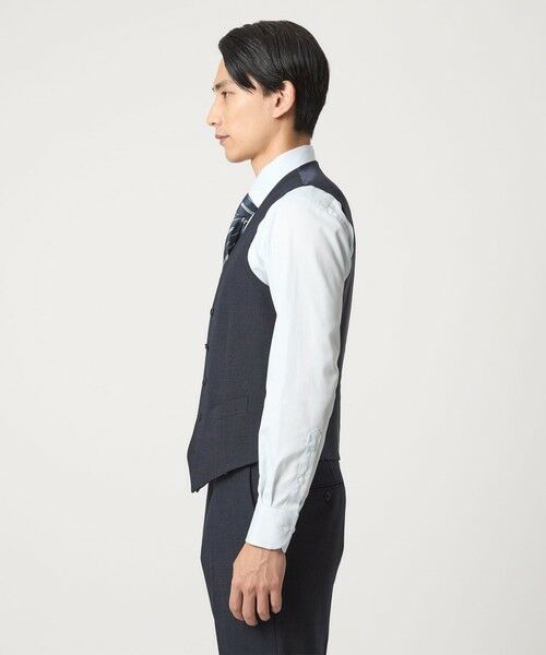 green label relaxing / グリーンレーベル リラクシング セットアップ | A+ TWPU バーズアイ 5B スリム ベスト -ウォッシャブル- | 詳細19