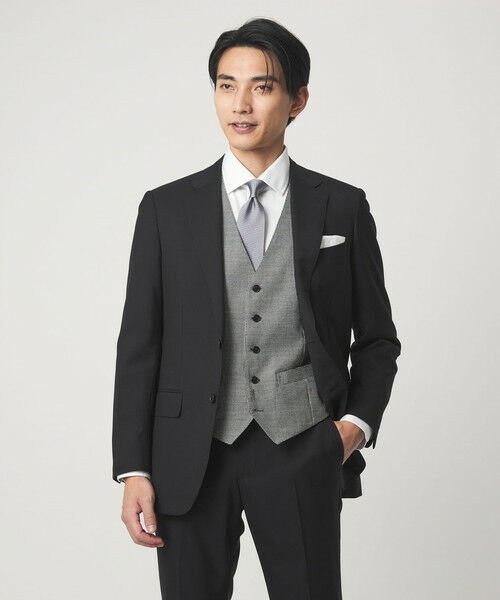 green label relaxing / グリーンレーベル リラクシング セットアップ | TW 柄 5B オッドベスト | 詳細2