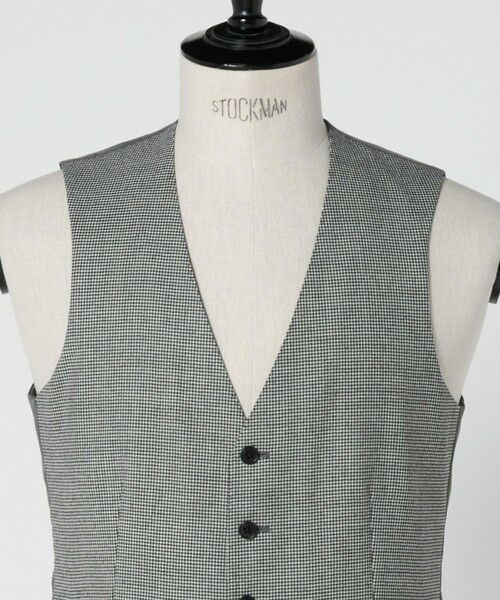 green label relaxing / グリーンレーベル リラクシング セットアップ | TW 柄 5B オッドベスト | 詳細6