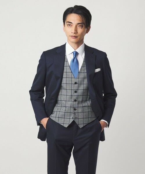 green label relaxing / グリーンレーベル リラクシング セットアップ | TW 柄 5B オッドベスト | 詳細16