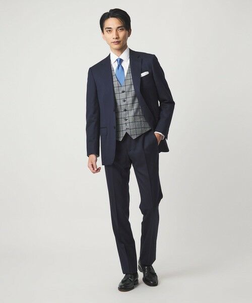 green label relaxing / グリーンレーベル リラクシング セットアップ | TW 柄 5B オッドベスト | 詳細17