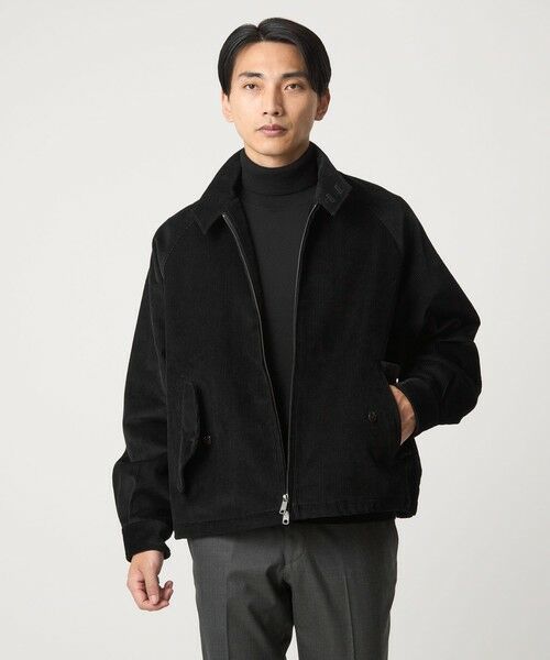 green label relaxing/グリーンレーベル リラクシング 【別注】<BARACUTA>GLR コーデュロイ G4 ドライバーズジャケット ブルゾン BLACK L(42) green label relaxing/グリーンレーベル リラクシング 【別注】<BARACUTA>GLR コーデュロイ G4 ドライバーズジャケット ブルゾン BLACK L(42)