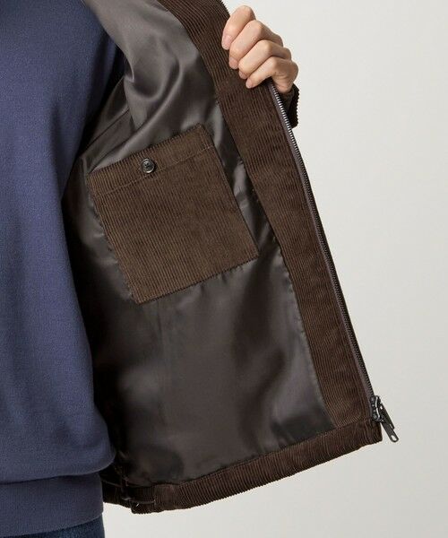 green label relaxing / グリーンレーベル リラクシング ブルゾン | 【別注】＜BARACUTA＞GLR コーデュロイ G4 ドライバーズジャケット ブルゾン | 詳細16