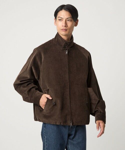 green label relaxing / グリーンレーベル リラクシング ブルゾン | 【別注】＜BARACUTA＞GLR コーデュロイ G4 ドライバーズジャケット ブルゾン | 詳細5