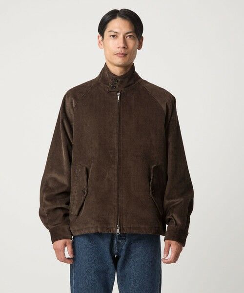 green label relaxing / グリーンレーベル リラクシング ブルゾン | 【別注】＜BARACUTA＞GLR コーデュロイ G4 ドライバーズジャケット ブルゾン | 詳細6