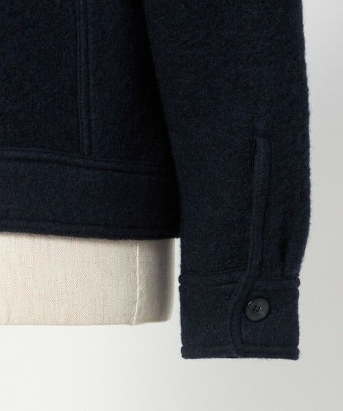 green label relaxing / グリーンレーベル リラクシング ブルゾン | ＜Tintoria Mattei 954＞スライバー トラッカージャケット | 詳細3