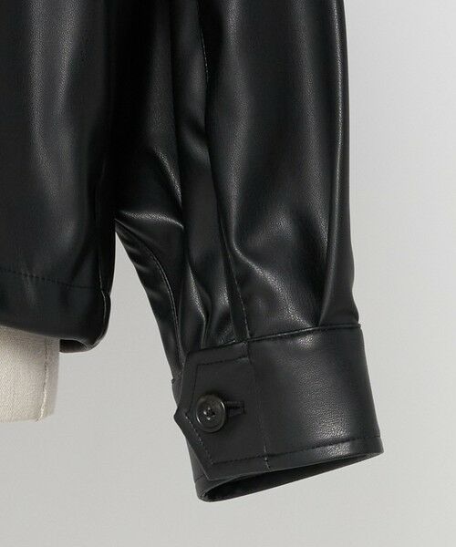 green label relaxing / グリーンレーベル リラクシング ブルゾン | ＜BARACUTA＞レザーライク G4 ブルゾン | 詳細3