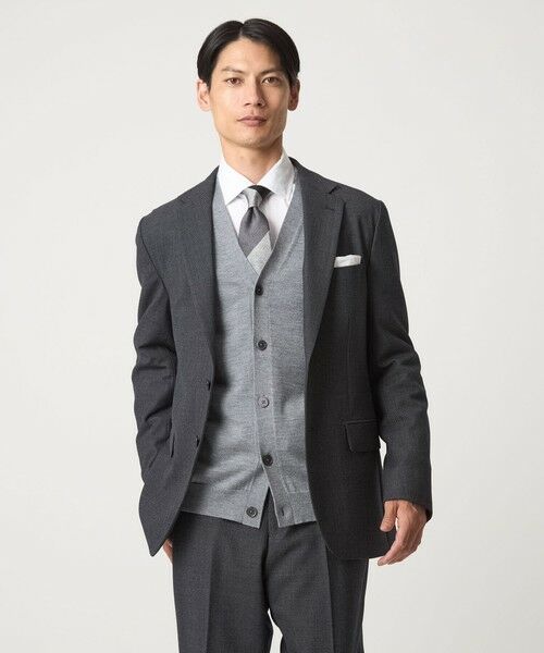 green label relaxing / グリーンレーベル リラクシング カーディガン・ボレロ | Super 120's ハイゲージ ニット カーディガン | 詳細2