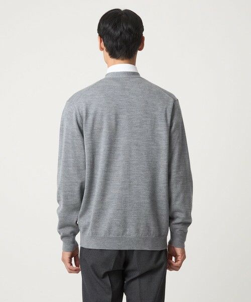 green label relaxing / グリーンレーベル リラクシング カーディガン・ボレロ | Super 120's ハイゲージ ニット カーディガン | 詳細6