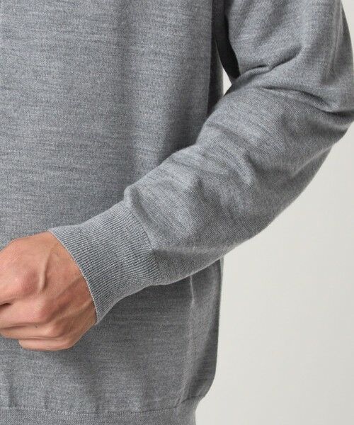 green label relaxing / グリーンレーベル リラクシング カーディガン・ボレロ | Super 120's ハイゲージ ニット カーディガン | 詳細8