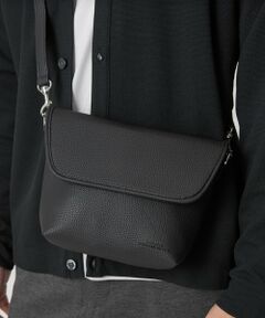 green label relaxing / グリーンレーベル リラクシング ショルダーバッグ | シボ レザーライク フラップ ショルダーバッグ