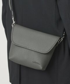 green label relaxing / グリーンレーベル リラクシング ショルダーバッグ | シボ レザーライク フラップ ショルダーバッグ