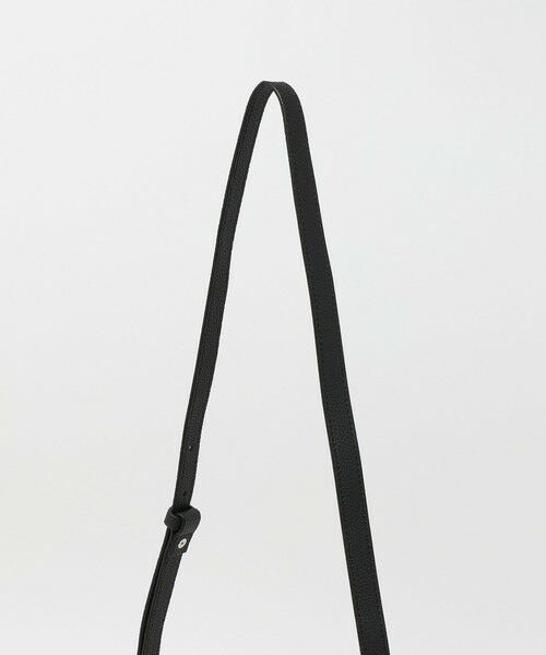 green label relaxing / グリーンレーベル リラクシング ショルダーバッグ | シボ レザーライク フラップ ショルダーバッグ | 詳細7