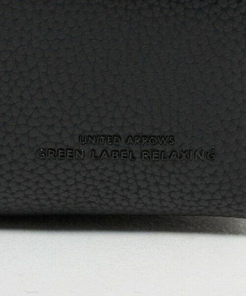 green label relaxing / グリーンレーベル リラクシング ショルダーバッグ | シボ レザーライク フラップ ショルダーバッグ | 詳細9