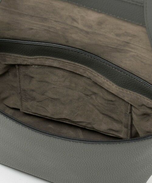 green label relaxing / グリーンレーベル リラクシング ショルダーバッグ | シボ レザーライク フラップ ショルダーバッグ | 詳細20
