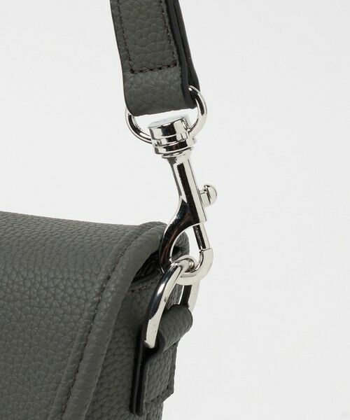 green label relaxing / グリーンレーベル リラクシング ショルダーバッグ | シボ レザーライク フラップ ショルダーバッグ | 詳細21