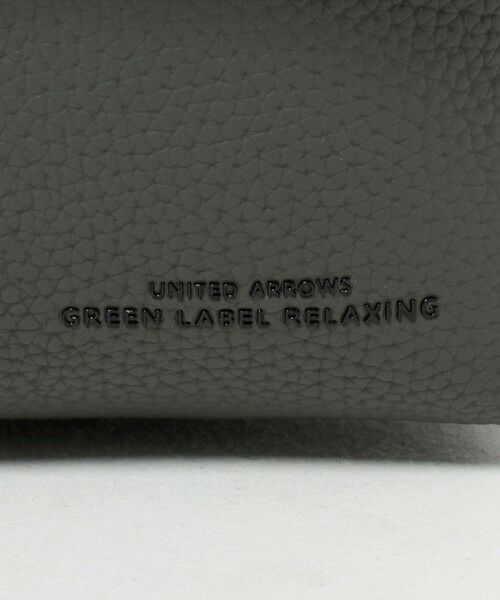 green label relaxing / グリーンレーベル リラクシング ショルダーバッグ | シボ レザーライク フラップ ショルダーバッグ | 詳細22
