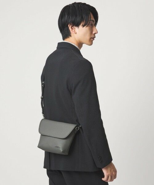 green label relaxing / グリーンレーベル リラクシング ショルダーバッグ | シボ レザーライク フラップ ショルダーバッグ | 詳細11