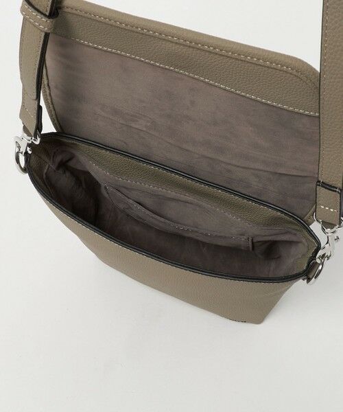 green label relaxing / グリーンレーベル リラクシング ショルダーバッグ | シボ レザーライク フラップ ショルダーバッグ | 詳細26