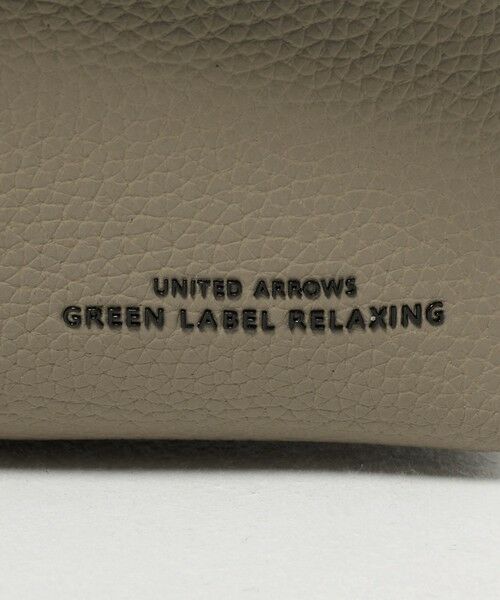 green label relaxing / グリーンレーベル リラクシング ショルダーバッグ | シボ レザーライク フラップ ショルダーバッグ | 詳細27