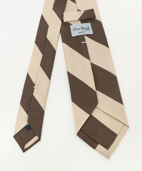 green label relaxing / グリーンレーベル リラクシング ネクタイ | ＜Luisa Esposito＞8.0cm スタンプ ストライプ1 ネクタイ | 詳細2