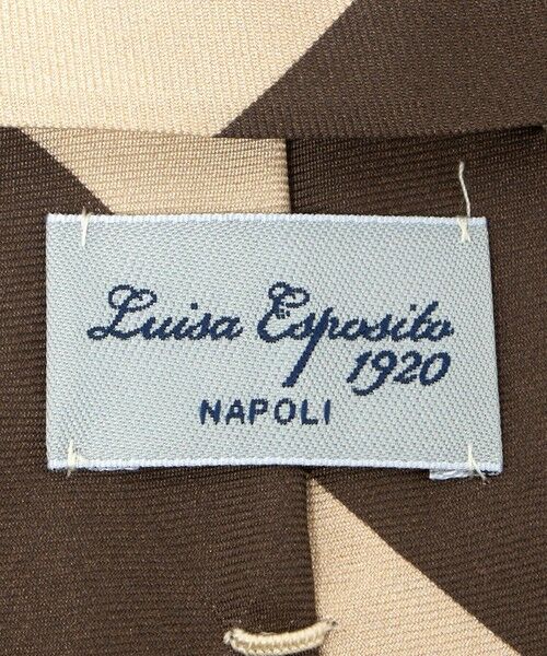 green label relaxing / グリーンレーベル リラクシング ネクタイ | ＜Luisa Esposito＞8.0cm スタンプ ストライプ1 ネクタイ | 詳細4