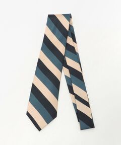 green label relaxing / グリーンレーベル リラクシング ネクタイ | ＜Luisa Esposito＞8.0cm スタンプ ストライプ2 ネクタイ