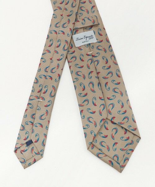 green label relaxing / グリーンレーベル リラクシング ネクタイ | ＜Luisa Esposito＞8.0cm スタンプ ペイズリー2 ネクタイ | 詳細2