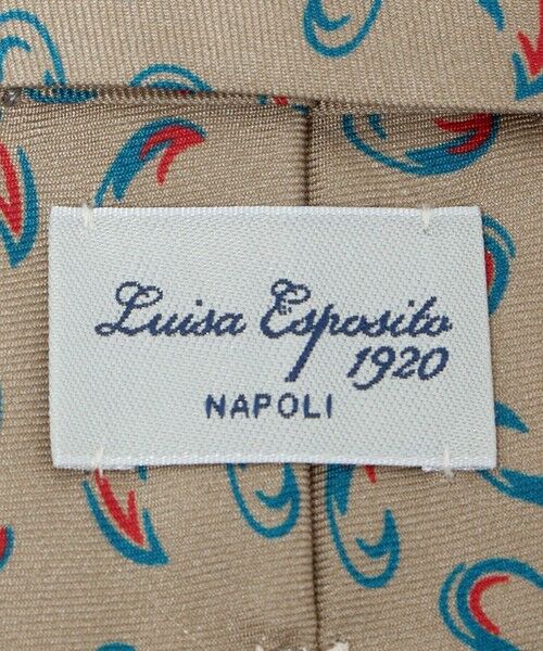 green label relaxing / グリーンレーベル リラクシング ネクタイ | ＜Luisa Esposito＞8.0cm スタンプ ペイズリー2 ネクタイ | 詳細4