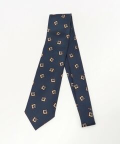 green label relaxing / グリーンレーベル リラクシング ネクタイ | ＜Luisa Esposito＞8.0cm スタンプ コモン2 ネクタイ