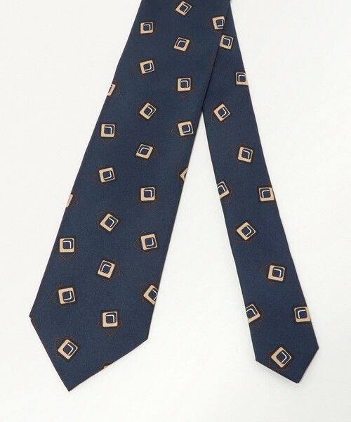 green label relaxing / グリーンレーベル リラクシング ネクタイ | ＜Luisa Esposito＞8.0cm スタンプ コモン2 ネクタイ | 詳細1