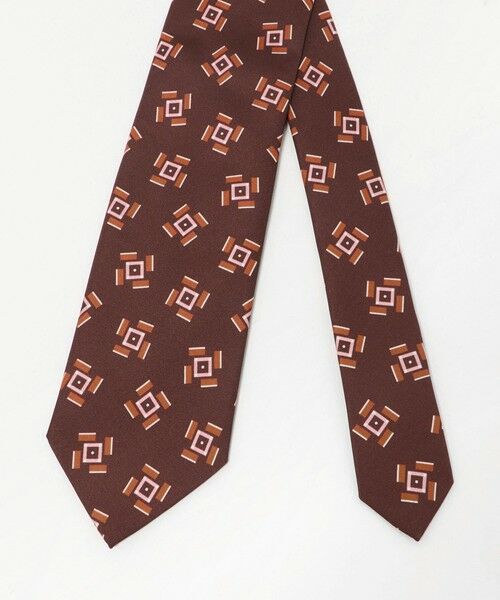 green label relaxing / グリーンレーベル リラクシング ネクタイ | ＜Luisa Esposito＞8.0cm スタンプ コモン3 ネクタイ | 詳細1