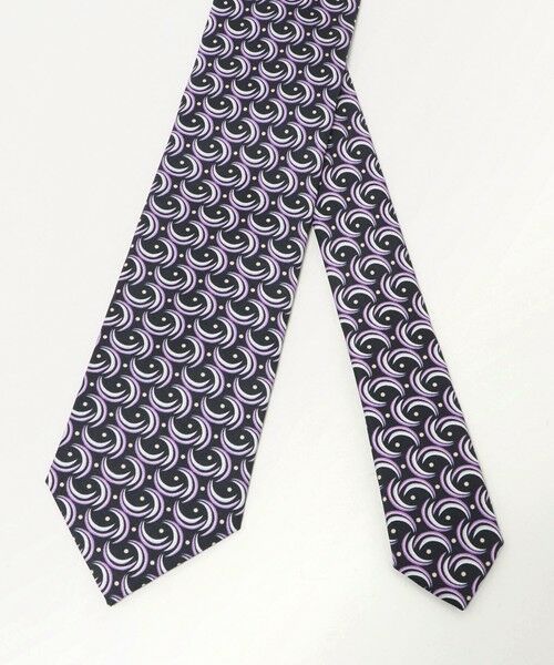 green label relaxing / グリーンレーベル リラクシング ネクタイ | ＜Luisa Esposito＞8.0cm スタンプ コモン4 ネクタイ | 詳細1