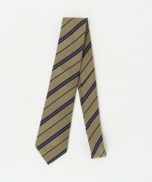 green label relaxing/グリーンレーベル リラクシング GLR シルク3 8.0cm ストライプ2 ネクタイ BEIGE FREE green label relaxing/グリーンレーベル リラクシング GLR シルク3 8.0cm ストライプ2 ネクタイ BEIGE FREE