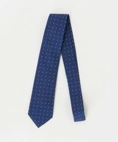 green label relaxing / グリーンレーベル リラクシング ネクタイ | GLR シルク3 8.0cm ドット ネクタイ