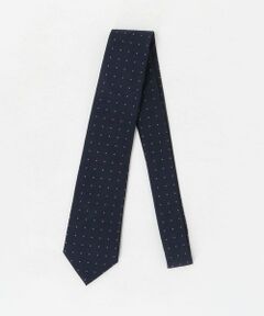 green label relaxing / グリーンレーベル リラクシング ネクタイ | GLR シルク3 8.0cm ドット ネクタイ