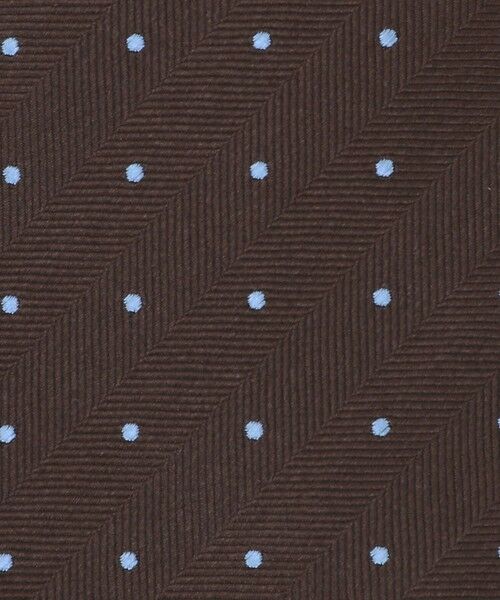 green label relaxing / グリーンレーベル リラクシング ネクタイ | GLR シルク3 8.0cm ドット ネクタイ | 詳細3