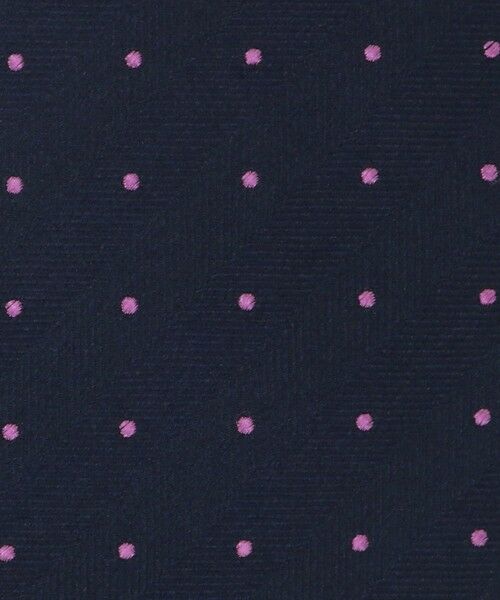 green label relaxing / グリーンレーベル リラクシング ネクタイ | GLR シルク3 8.0cm ドット ネクタイ | 詳細8