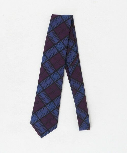 green label relaxing / グリーンレーベル リラクシング ネクタイ | GLR ジャパン タンゴ 8.0cm チェック ネクタイ | 詳細7