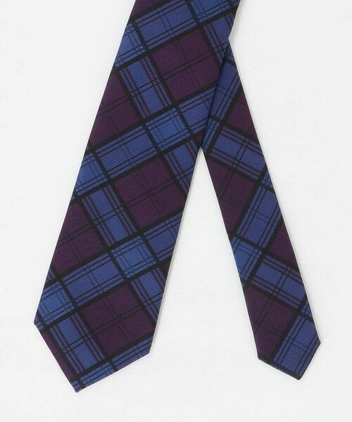 green label relaxing / グリーンレーベル リラクシング ネクタイ | GLR ジャパン タンゴ 8.0cm チェック ネクタイ | 詳細8
