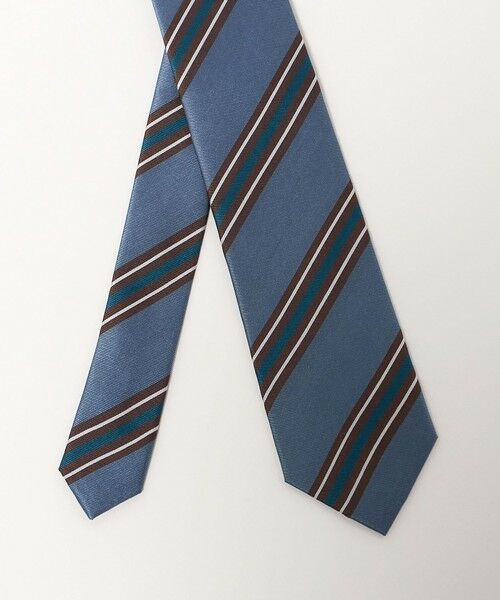 green label relaxing / グリーンレーベル リラクシング ネクタイ | GLR シルク2 8.0cm ストライプ1 ネクタイ | 詳細1