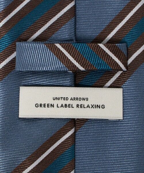 green label relaxing / グリーンレーベル リラクシング ネクタイ | GLR シルク2 8.0cm ストライプ1 ネクタイ | 詳細4