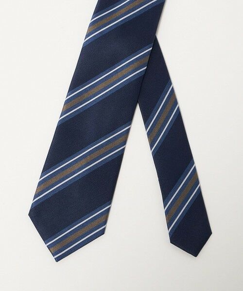 green label relaxing / グリーンレーベル リラクシング ネクタイ | GLR シルク2 8.0cm ストライプ1 ネクタイ | 詳細5