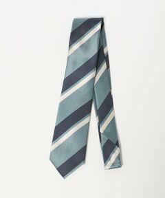 green label relaxing / グリーンレーベル リラクシング ネクタイ | GLR シルク2 8.0cm ストライプ3 ネクタイ