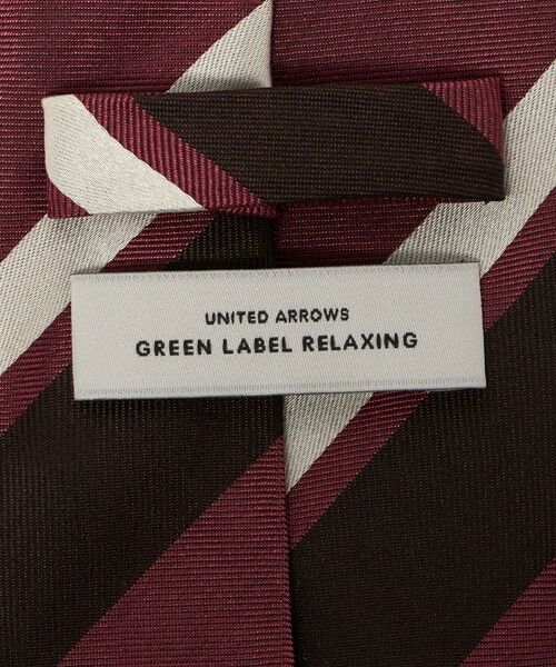 green label relaxing / グリーンレーベル リラクシング ネクタイ | GLR シルク2 8.0cm ストライプ3 ネクタイ | 詳細4